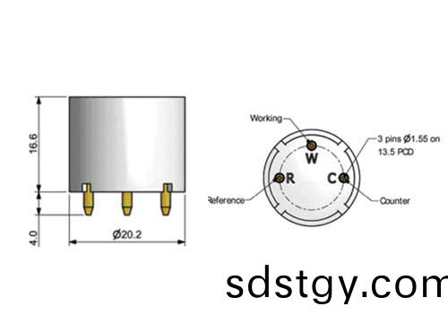 4HSC硫(liu)化(hua)氫氣(qi)體傳(chuan)感(gan)器